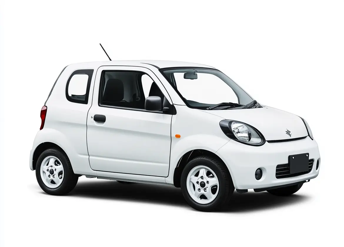 White economy rental car in Fes Morocco for affordable city driving